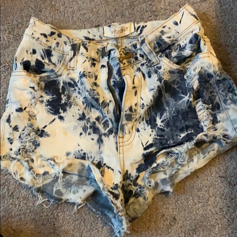 High waisted shorts
